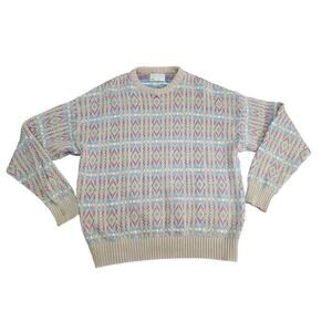 VINTAGE MEN'S LORD JEFF COTTON  SWEATER‎